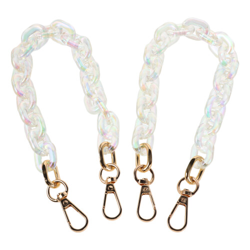 4Stk Acryl Kette Strap Multifunktional Für Taschen Jeans