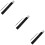 3Stk Schwarze Baumwolle Aufbewahrungstasche Tragetasche 9