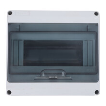 2 Weißer Stromverteiler ABS 8- Mit IP65 Spritzwasserschutz