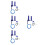 4Sets Gasgriff Blau Mit Kabel, Ergonomie Und Kill-Schalter 8