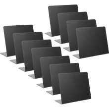 1Set Schwarze Kreidetafel Aus Mit Stabilem Standfuß Für