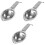 3Pcs Metal Egg Separators Kitchen Separator for Yolk and White 5
