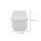 4Pcs White Mop Bucket Replacement Plug Rubber Leakproof Outlet Stopper 10