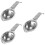 3Pcs Metal Egg Separators Kitchen Separator for Yolk and White 9
