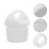 4Pcs White Mop Bucket Replacement Plug Rubber Leakproof Outlet Stopper 11