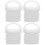 4Pcs White Mop Bucket Replacement Plug Rubber Leakproof Outlet Stopper 7