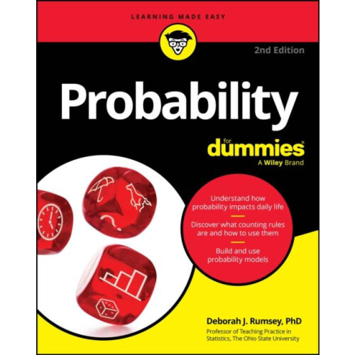 Probability For Dummies by Deborah J. Rumsey Paperback Book