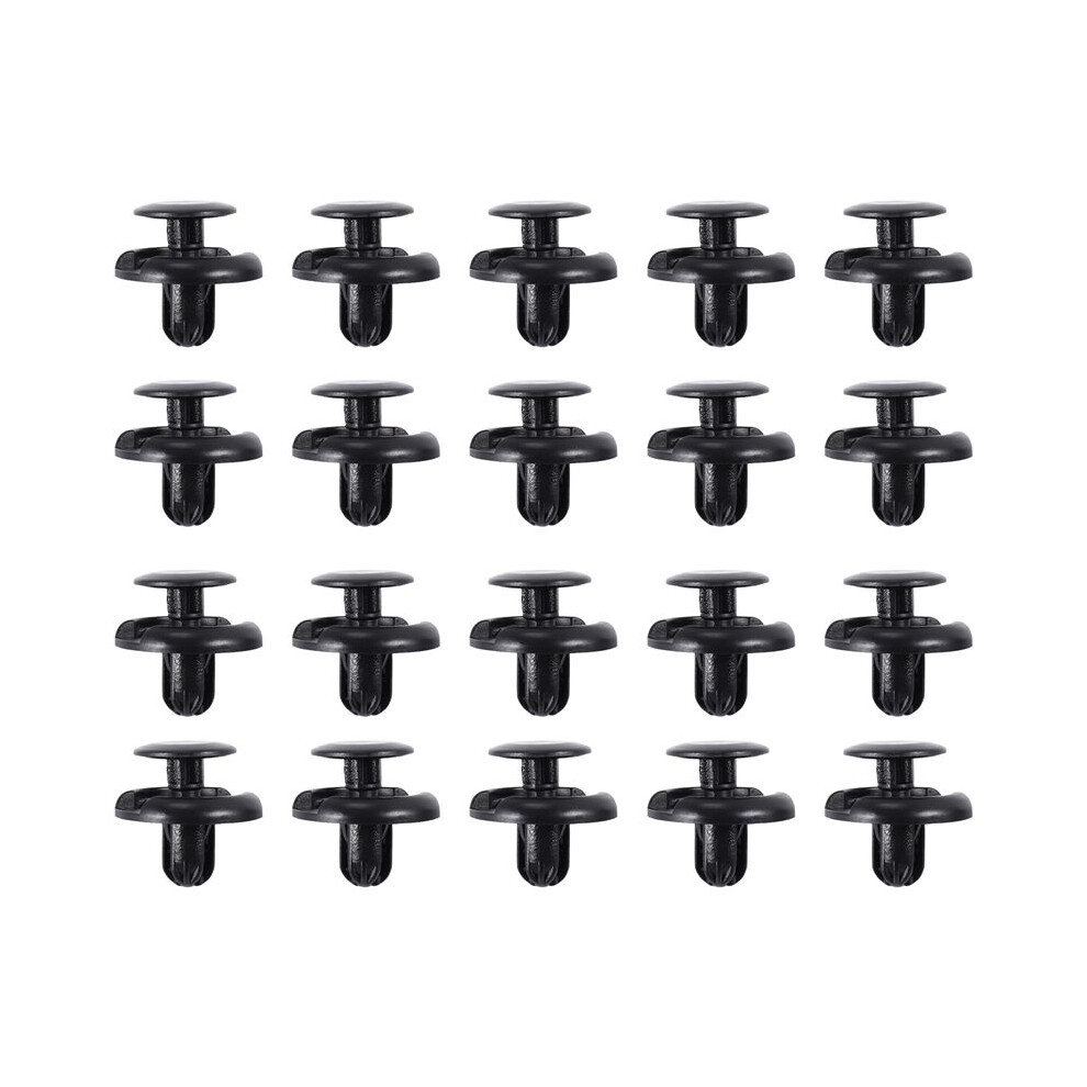 20 Pcs Lock Push Screw Pin Clips 4713116658787