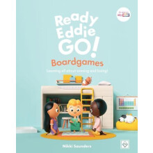 Ready Eddie Go Boardgames by Nikki Saunders Hardcover Book