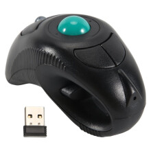 2.4G Wireless Air Mouse Ergonomique Trackball Handheld Finger USB Souris USB Optique Trackball Souris