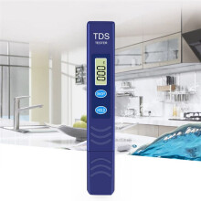 TDS Meter, Electronic Water Tester with 0-9990 PPM Measurement Range,Digital Water Test Pen for Farming, Aquariums,Pools