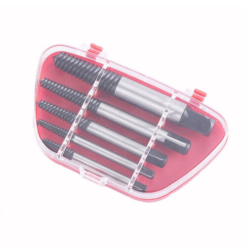 5 Pieces of Broken Screw Extractor Bit Set Carbon Steel Double-Sided Screw Pulling Center Bit Hardware Tools 2