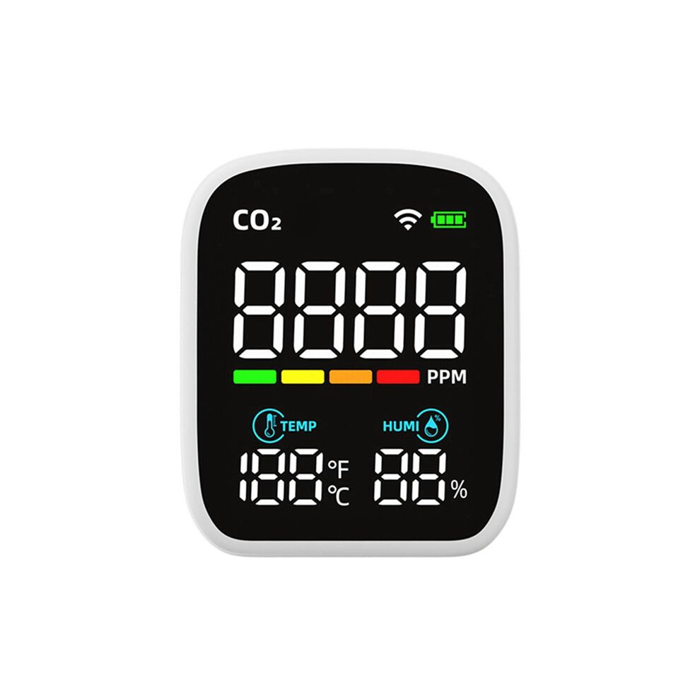 Wifi Infrared Co2 Monitor Carbon Dioxide Monitor Ndir Sensor Air Quality Monitor Carbon Dioxide Detector 4713762889580