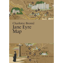 Charlotte Bronte Jane Eyre Map by Thelander Martin Master of Fine Arts