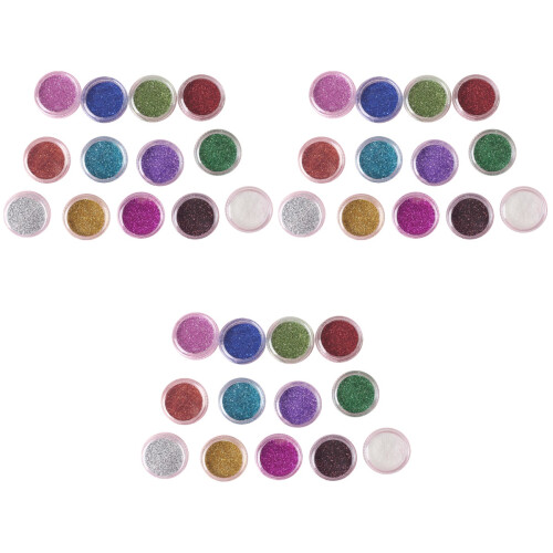 36 Glitzerpigment Lidschattenpulver Profi Farbpalette 2