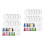 2 Sets Selber Machen Sublimation Schlüsselanhänger Rohlinge 6