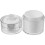Flacons Crème Plastiques Argentés Airless Pour Voyage 1
