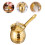 3Pcs Multi-Function Stainless Steel Coffee Pot Golden Milk Pot 6