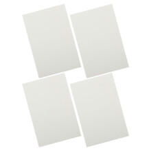 12Stk Weiße Sublimations-Aluminiumschilder Langlebig Für DIY