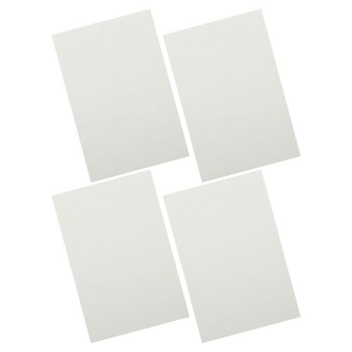 12Stk Weiße Sublimations-Aluminiumschilder Langlebig Für DIY