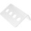 2Stk Transparenter Acryl Scherenhalter Wandmontage Friseurbedarf 1