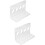 2Stk Transparenter Acryl Scherenhalter Wandmontage Friseurbedarf 8