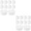 40Pcs Rubber Grommets for Desk Cable Wire Hole Covers White 8