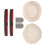 3Sets Sauerteig Starter Kit Mit Thermometer Und Stoffdeckeln, Bunt 2