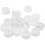 40Pcs Rubber Grommets for Desk Cable Wire Hole Covers White 2