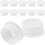 40Pcs Rubber Grommets for Desk Cable Wire Hole Covers White 3