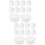 40Pcs Rubber Grommets for Desk Cable Wire Hole Covers White 9