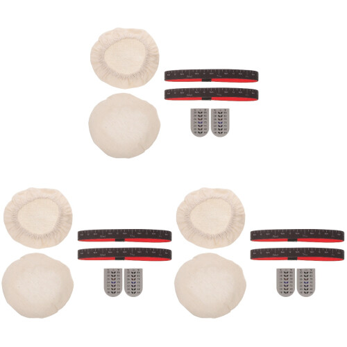 3Sets Sauerteig Starter Kit Mit Thermometer Und Stoffdeckeln, Bunt 2