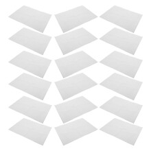 125Pcs White Absorbent Disposable Nail Mats for Tattoo and Manicure