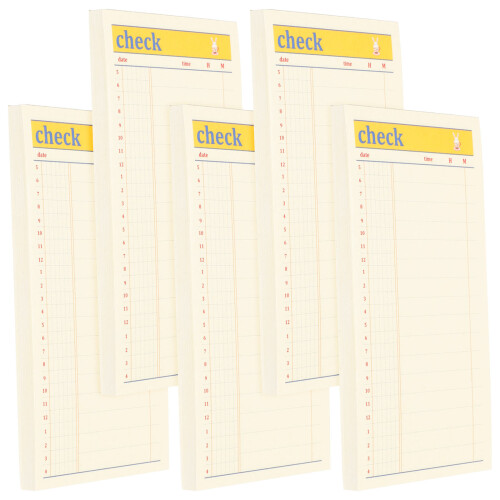 20Pcs Multi Color Office Students Notepads Weekly Schedule Calendar