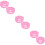 3Pairs Rosy Swim Training Float Eva Swim Board for Comfortable Workout 8