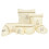 2Sets Premium Polyester Mesh Laundry Bag Set for Socks Underwear Beige 2