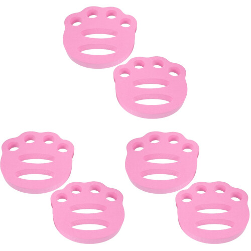 3Pairs Rosy Swim Training Float Eva Swim Board for Comfortable Workout 2