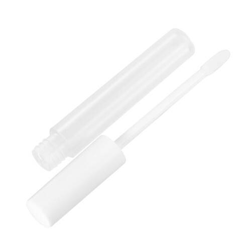 20Pcs Premium White Lip Gloss Tubes with Wand Clear Makeup Storage