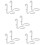 10Pcs Heavy Duty White Iron Peg Hooks for Pegboard Wall Organizer 10