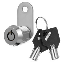 3Pcs Tubular Box Lock Replacement with Keys for Home Cabinet Security