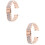 2Pcs Stainless Steel Replaceable Watch Band For Men 7
