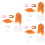 3Sets Convenient Needle Felting Kit Assorted Wool DIY Felt Craft Tools 7