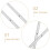 10Pcs Iron Soccer Machine Poles Silver Table Accessories 7