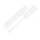 20Pcs Premium White Lip Gloss Tubes with Wand Clear Makeup Storage 3