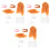3Sets Convenient Needle Felting Kit Assorted Wool DIY Felt Craft Tools 4