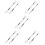5Sets Portable Beach Sand Scoop with Strong Aluminum Mesh Handle 9