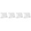 4Sets Transparent Acrylic Desk Writing Board Reusable Memo Planner 6