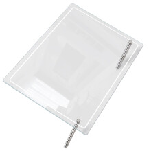 4Sets Transparent Acrylic Desk Writing Board Reusable Memo Planner