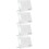 4Sets Transparent Acrylic Desk Writing Board Reusable Memo Planner 10