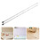 10Pcs Iron Soccer Machine Poles Silver Table Accessories 11